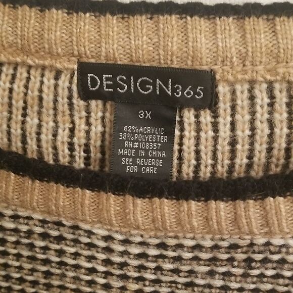 🌈Design 365 Plus Size Crew neck Sweater. B4 - Picture 2 of 3